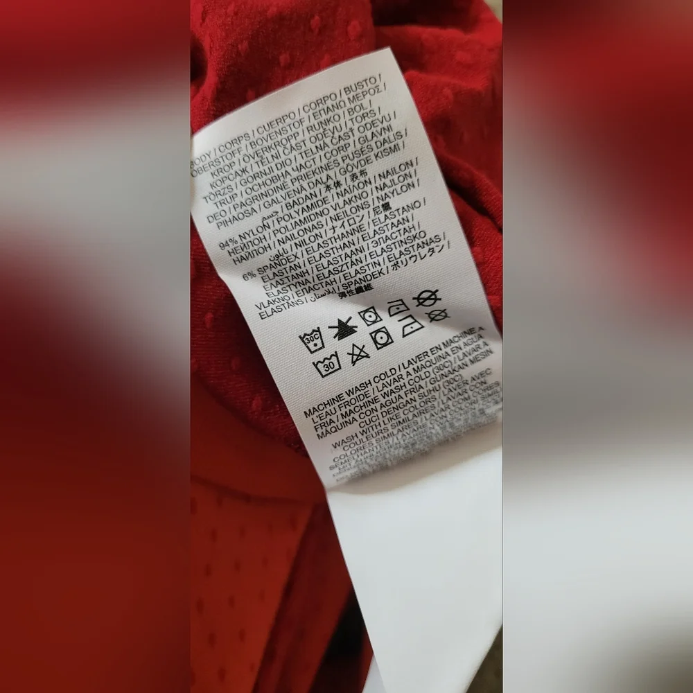 NWT! Seamless Workout/Yoga Hurley Long Sleeve Women's Fitness Crop Top Medium - Picture 12 of 16